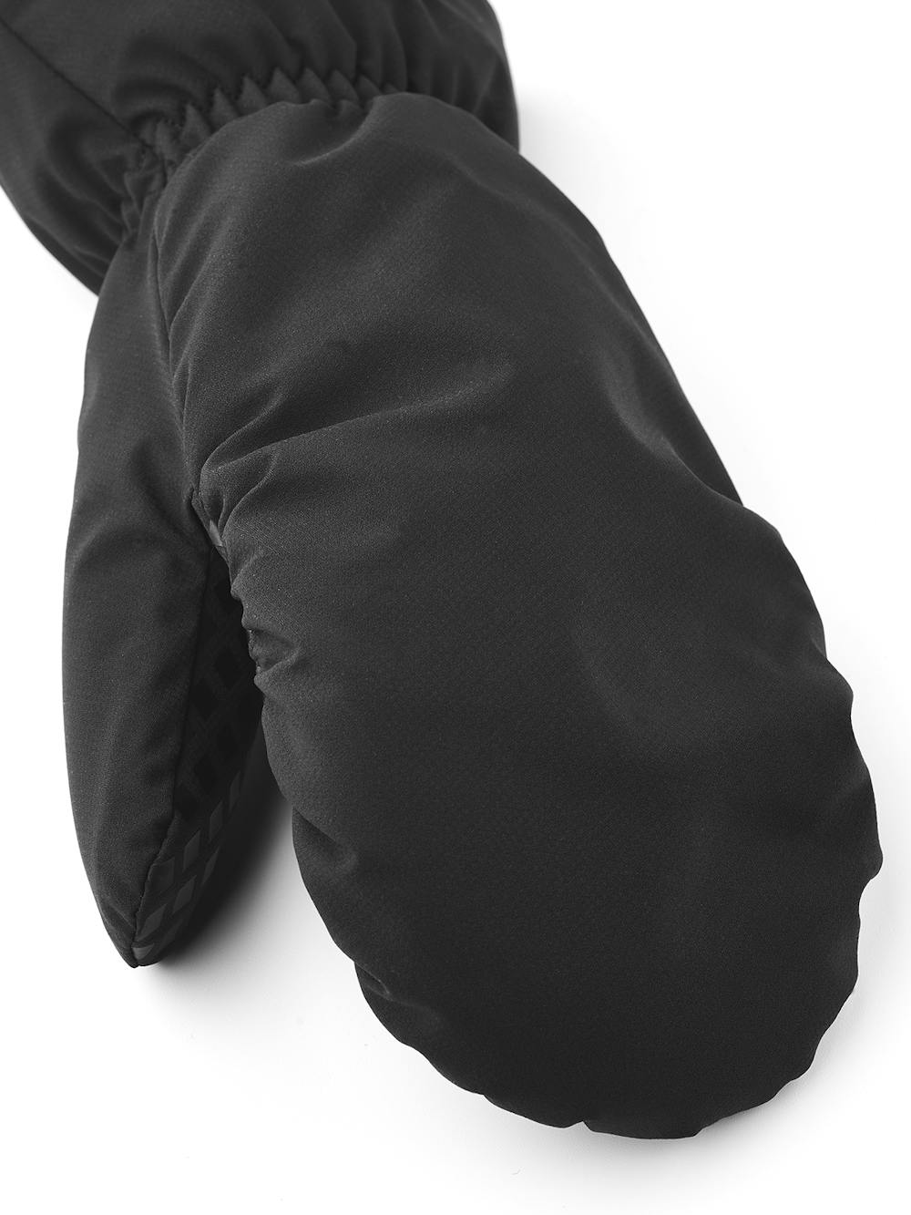 Schwarzer Fausthandschuh aus Stoff (6 oder 6)